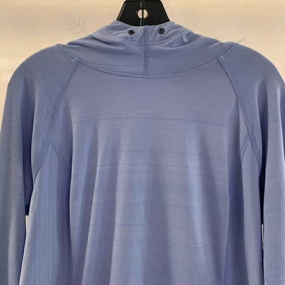 Fila sports hoodie xl light blue two pockets front - Picture 3 of 10